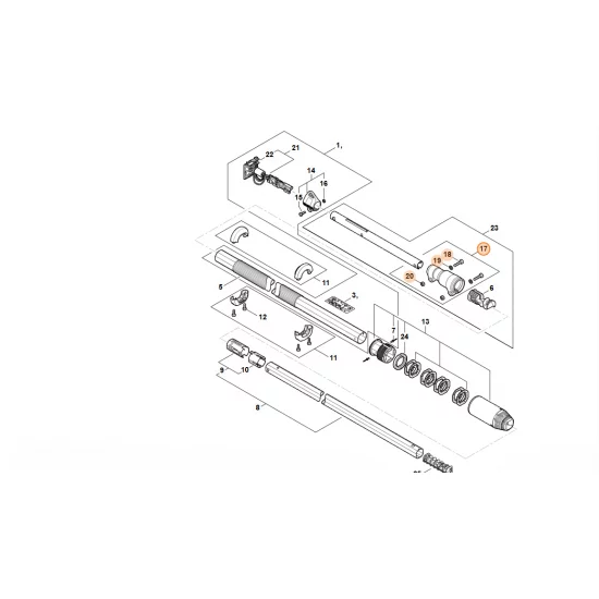 STIHL  Element zaciskowy 4859 740 3700